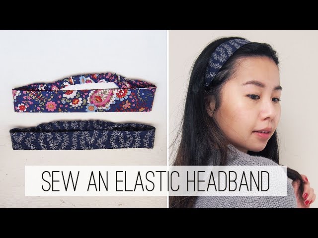 Make This: Reversible Elastic Headband Tutorial – The Cloth Parcel