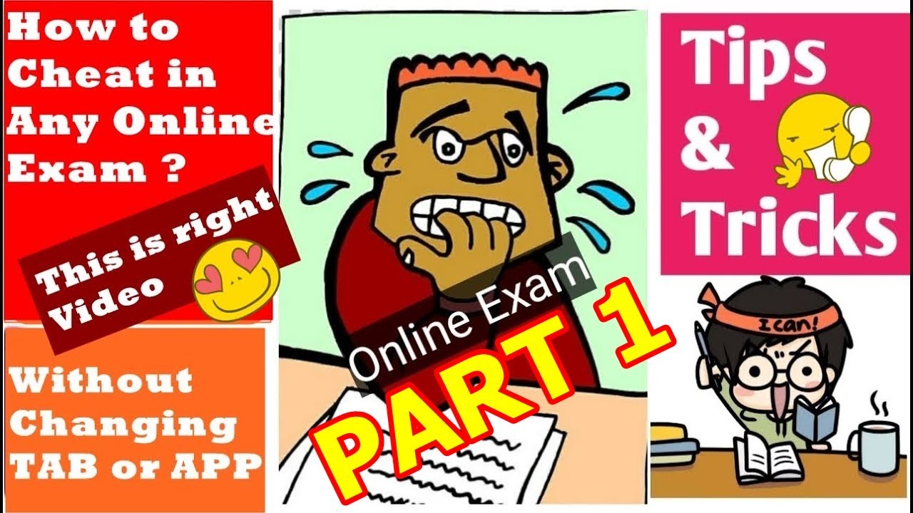 how to cheat in online exam | online exam cheating tricks ...