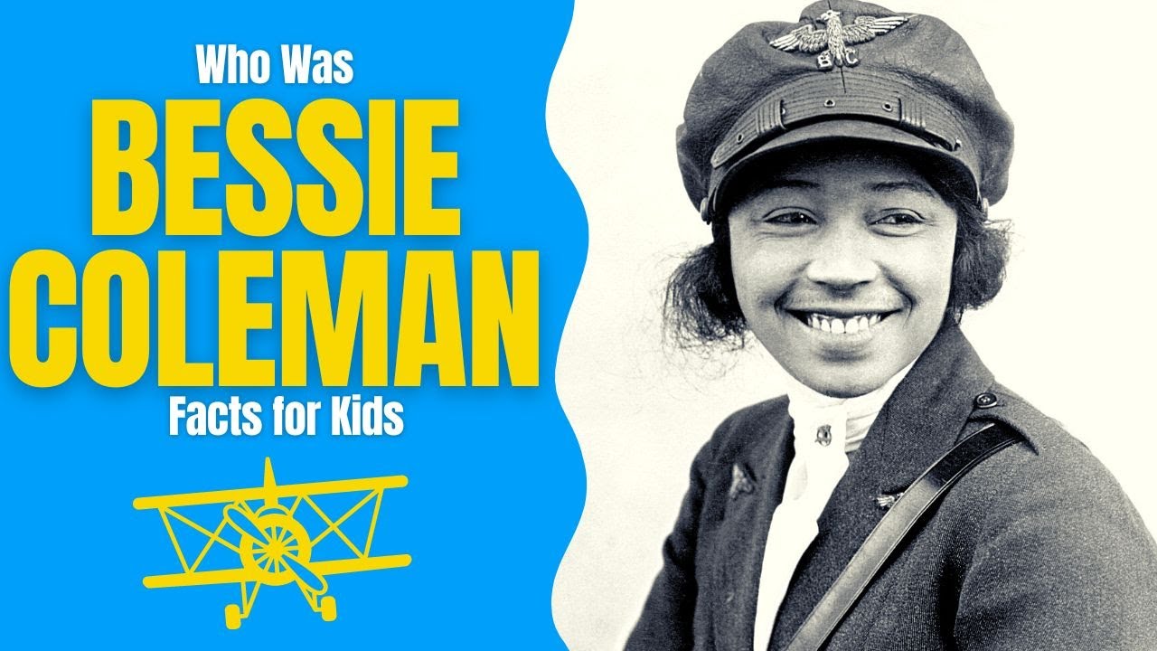 Who Was Bessie Coleman? Black History Month Facts for Kids - YouTube