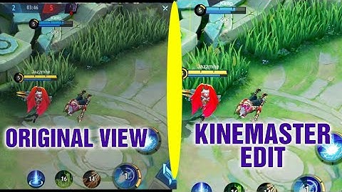 How to edit mobile legends on kinemaster. Tutorials.#kinemastertutorial