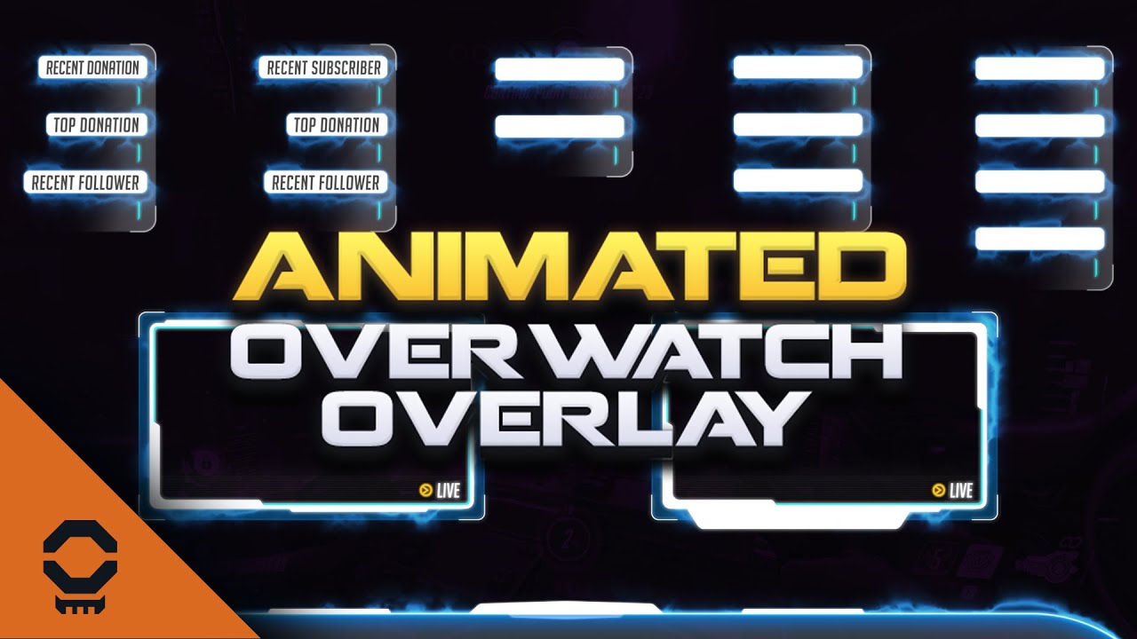Animated Overwatch Overlay - Twitch, YouTube Gaming and ...