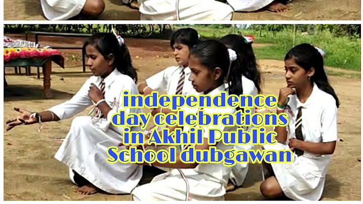 Hat gai 370 | independence day me celebrations in Akhil Public School dubgawan