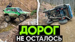 картинка: #SKrdOffroad Спортивные Нивы в лесу против Патрола на 42! Боевая обкатка Нивы 