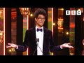 Richard ayoades hilarious opening monologue at the baftas 2022  bbc