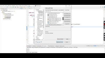 Tamil - How to Change Font, Style, Size in  Eclipse Editor?