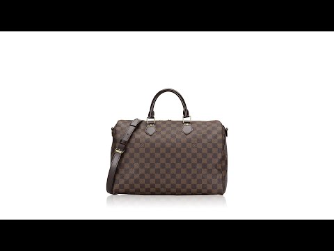 Louis Vuitton Damier Ebene Speedy 35 Bandouliere Louis Vuitton Damier Ebene Speedy 35 Bandouliere