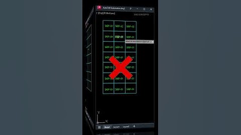 Auto Numbers in AutoCAD - #autocad #viral #yqarch