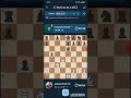 One game. One chance. One clean ending ♟️😮💨 #chess #checkmate #chessgame #chessshorts