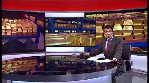 Rare look inside Bank of England's gold vaults