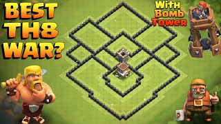 CoC- NEW (TH8) Trophy Base ( Farming ) Base | With LINK || Clash of Clans