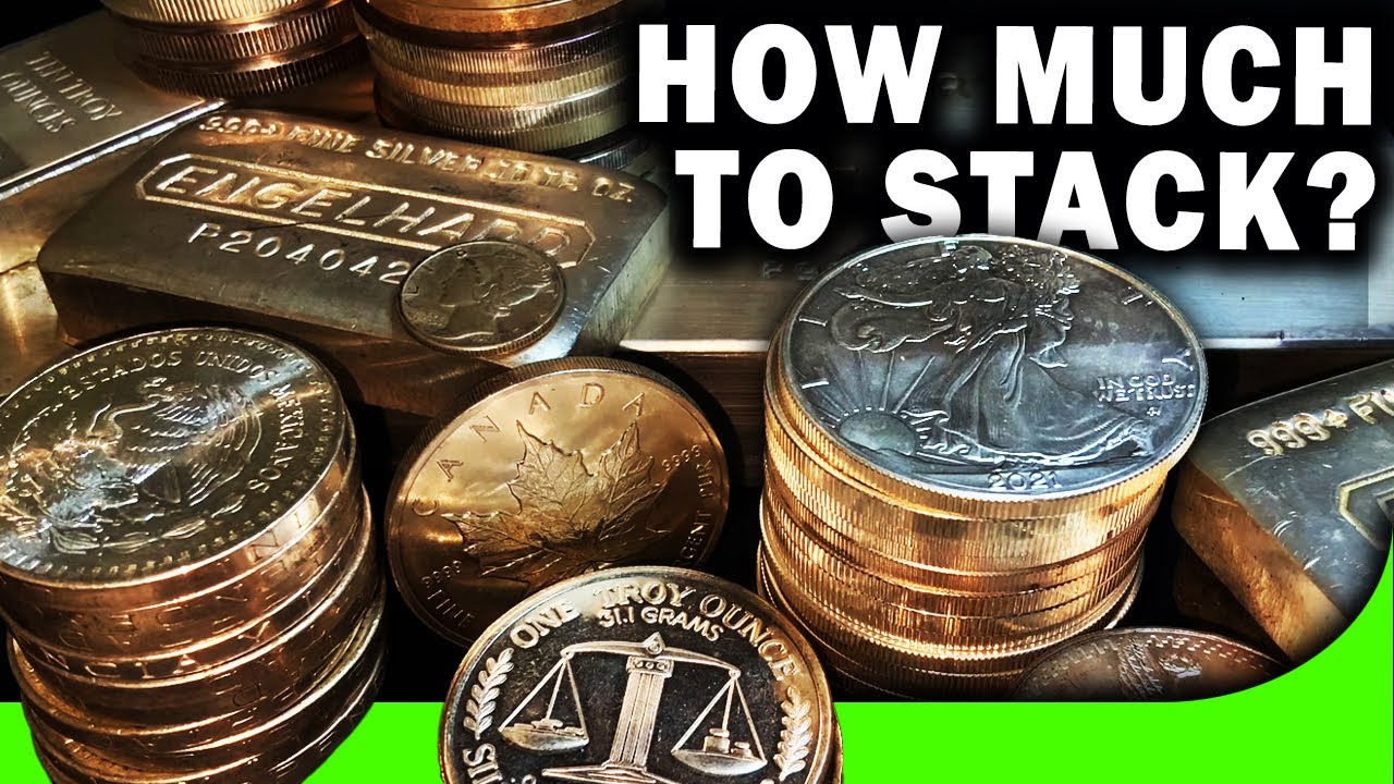 How Much Silver Should I Own How Much Silver Should You Own? A Guide To Silver Stacking - YouTube