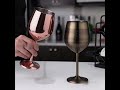 Customized Stainless Steel Wine Cup by Swagmuse Promotions#wine#homedecor #winelover#winelovers