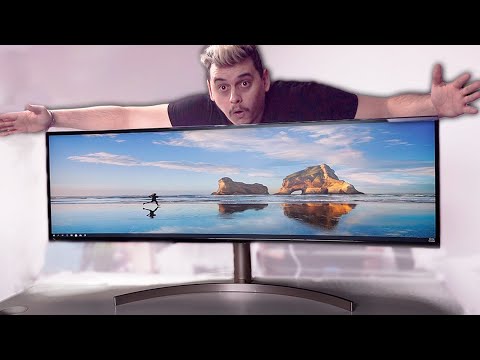 Най-ГОЛЕМИЯТ Монитор, Който съм Виждал...