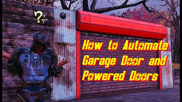 Fallout 76:Garage Door and Powered Door Tutorial