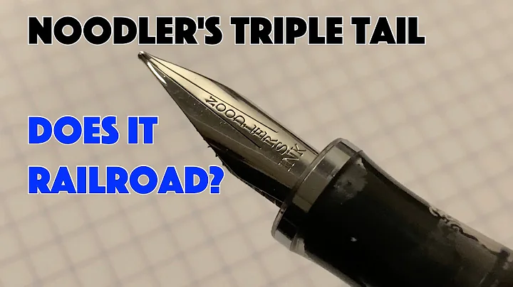 Does it railroad?: The Noodler's Triple Tail flex fountain pen