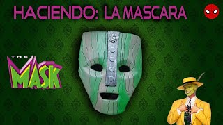 Haciendo la mascara de la pelicula THE MASK