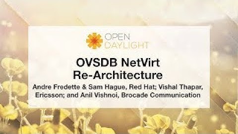 OVSDB NetVirt Re Architecture