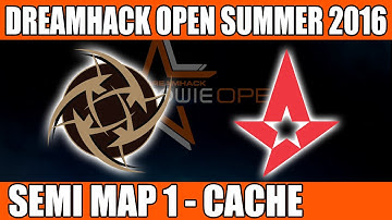 NIP vs Astralis | Semi Final Map 1 (Cache) DreamHack Open Summer 2016 (20th June 2016)