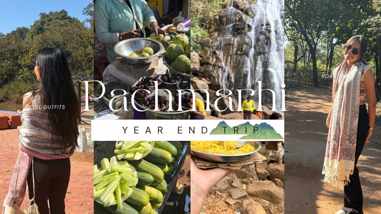 📍Pachmarhi 🏔️ | Two Days trip🌻 | 2025 End trip👀🌤️| Full on Masti♥️