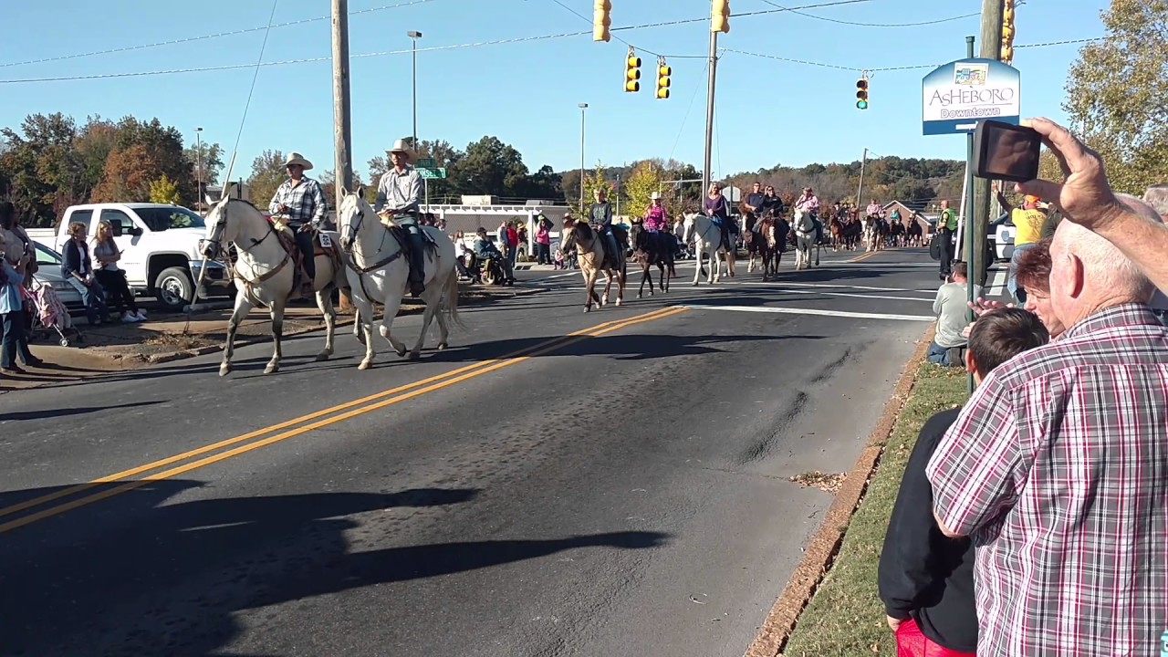 Asheboro NC Horse Parade 2016 YouTube