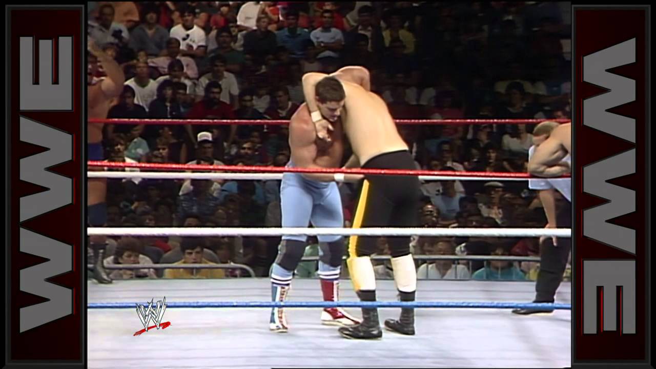 The British Bulldogs vs. Mick Foley &amp; Les Thornton: Superstars, Sept. 13, 1986