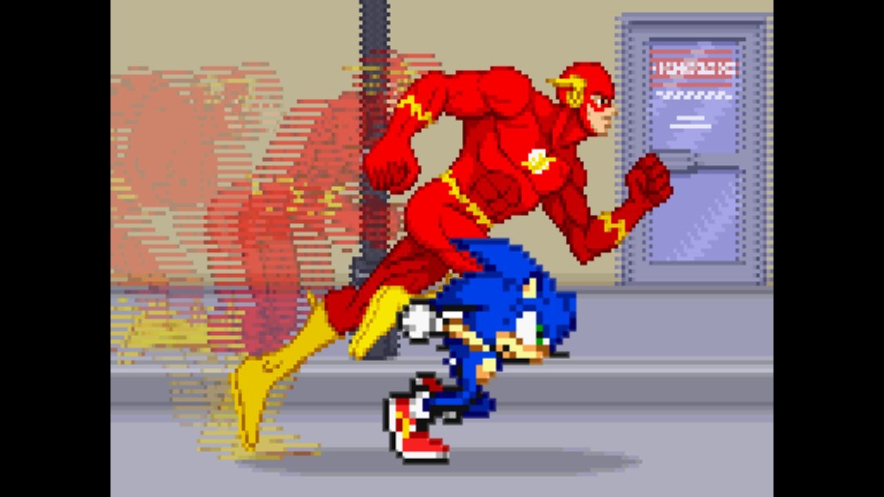 sonic vs. flash.