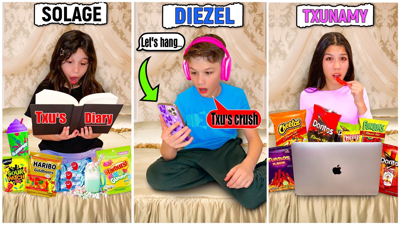 LAST To LEAVE Txunamy's Room Wins A MYSTERY PRIZE $ - Familia Diamond