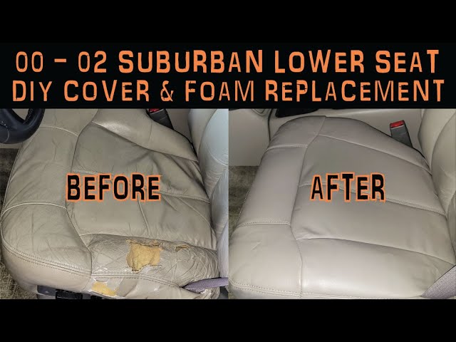 Front Driver Side Bucket Seat Bottom Lower Cushion Pad Replacemet  Replacement for 99-02 Chevy Silverado