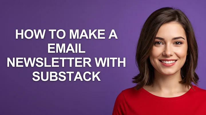 How to Make a Email Newsletter with Substack - AshleyHowTo