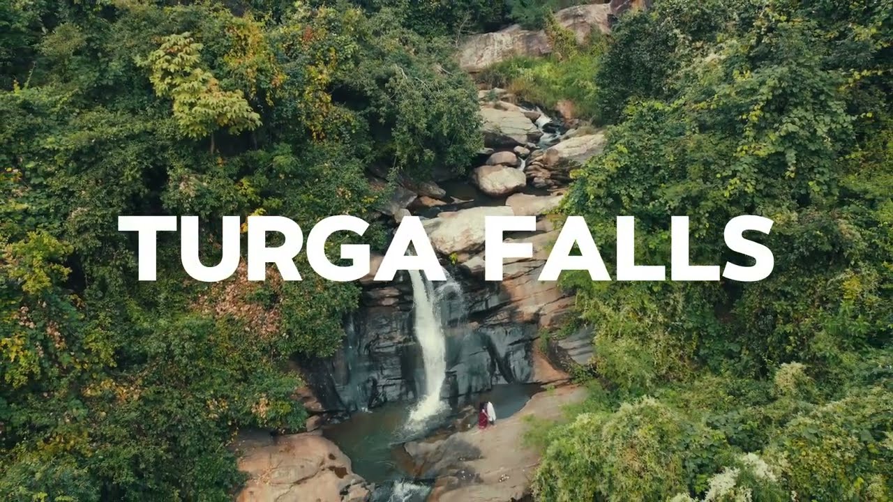 Turga Falls | 4K Drone View | Purulia Travels