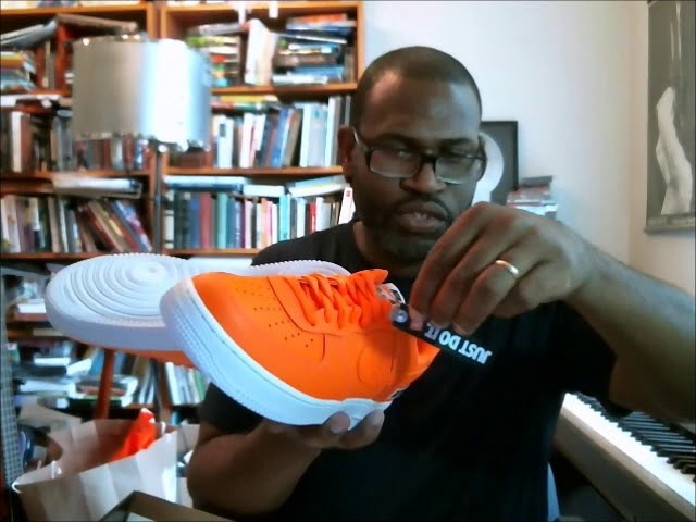 Nike Air Force 1 Low '07 LV8 JDI LTHR Total Orange | - YouTube