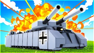 P.1000 Ratte Is 100% ON STEROIDS and is IMPOSSIBLE TO KILL in Total Tank Simulator