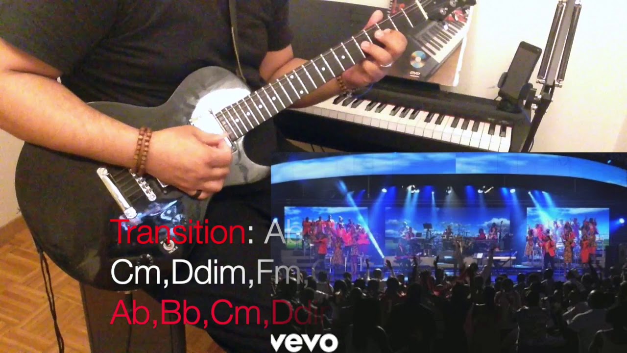 Joyous Celebration - BHEKANI UJEHOVAH - Guitar Tutorial Session. #clody448