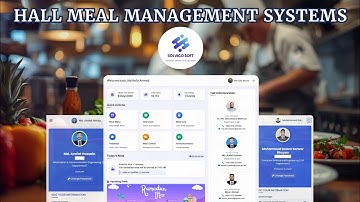 Meal Management System | Hall Meal Management System | Mess Meal Management | Promotional Video