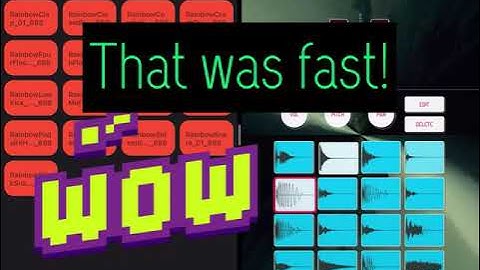 Quick! How to import many samples into Koala Sampler FAST