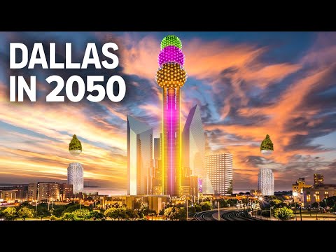 Dallas INSANE City of the Future in 2050!
