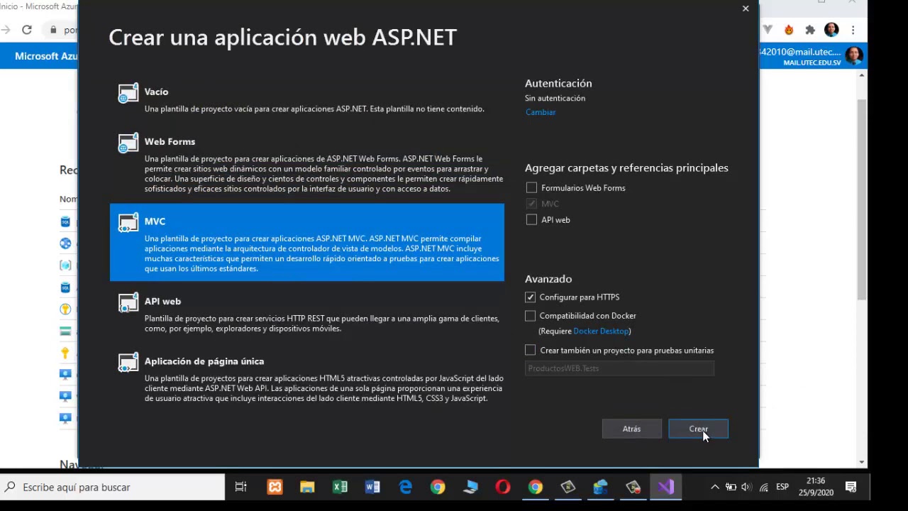Publicar Sitio Web en App Service Azure - YouTube