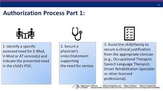 6 6 19 Children s HCBS Part 2 Adapt Assist Equip Vehicle and Environ Mods and NMT