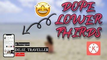 Social media lower thirds green screen animation/Mobile frame lower Thirds in Kinemaster/Lowerthirds