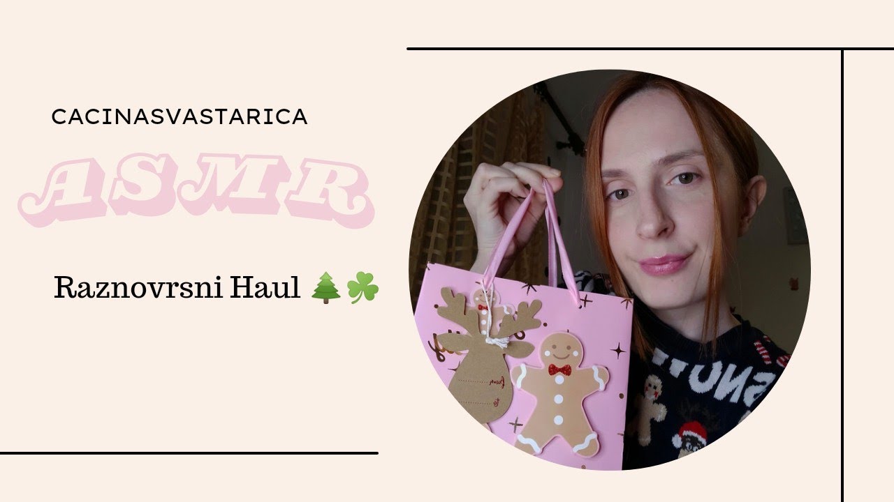 Asmr - Pepco, Sinsay, Lidl, Roda raznovrsni haul (Mnogo različitih zvukova) 💖💤