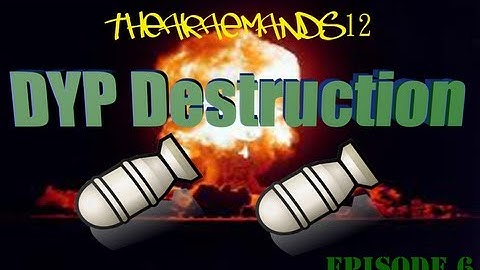 DYP Destruction - Live Double MOAB On Dome!