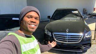 *$20,000 FOR THIS S CLASS MERCEDES* CHEAPEST MERCEDES BENZ S560 I'VE EVER SEEN AT COPART! screenshot 4