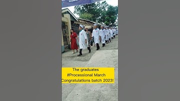Thumbnail of The graduates processional march#feeling #happy and proud