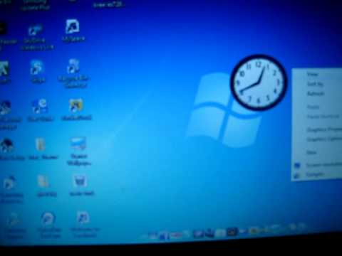 How To Change Windows 7 Starter Wallpaper Youtube