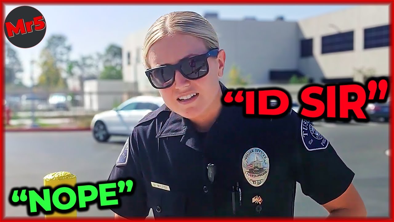 This Hot Female Cop Try Intimidating Tactics But Fail