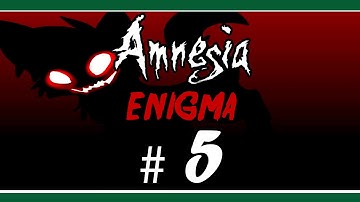 Amnesia: ENIGMA | DEMON CAT! | #5, Full Conversion Mod, Gameplay w/ facecam