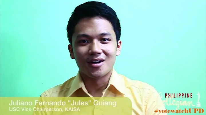 (Kule Interviews) KAISA USC Vice Chairperson Julli...