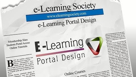 Create e-Learning Portal Design | How to Online Tutorials | Membership Courses