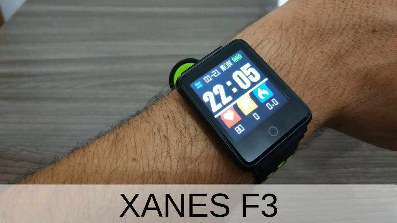 Xanes F3 Smartwatch - YouTube