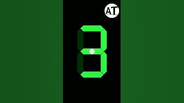 7 Segment Display 0 to 9